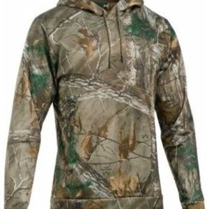 Under Armour Boys' Icon Camo Hoodie Real Tree